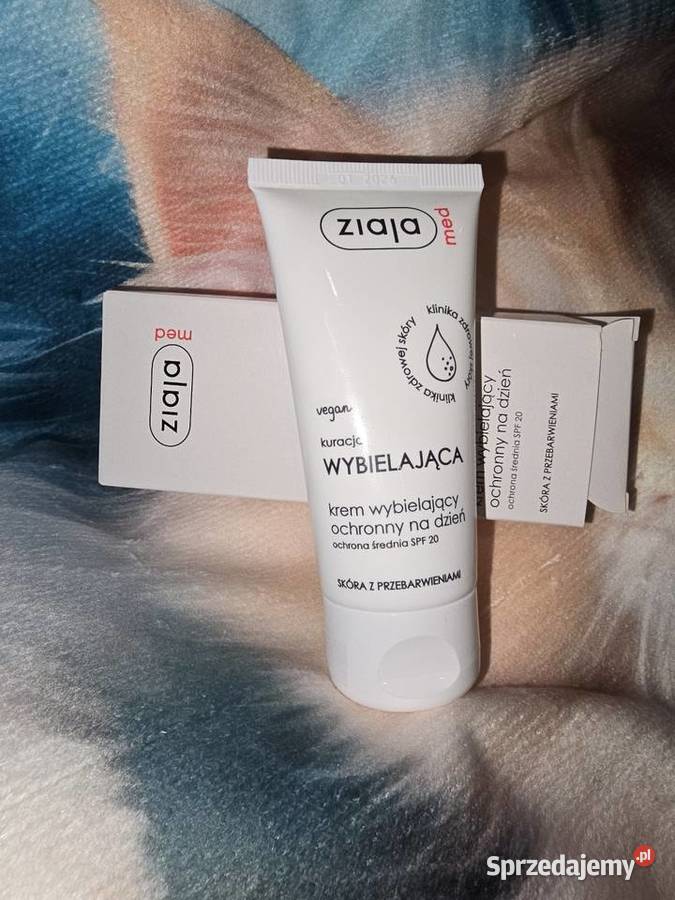Wybielający krem do twarzy Ziaja Med Sosnowiec