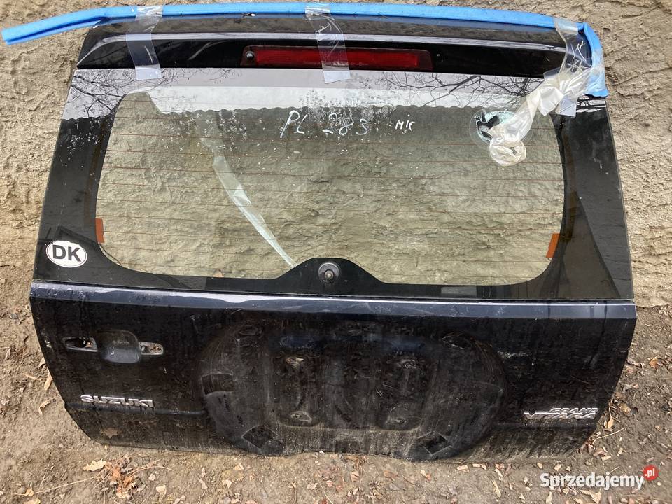Suzuki grand vitara klapa tył czarna sprzedam