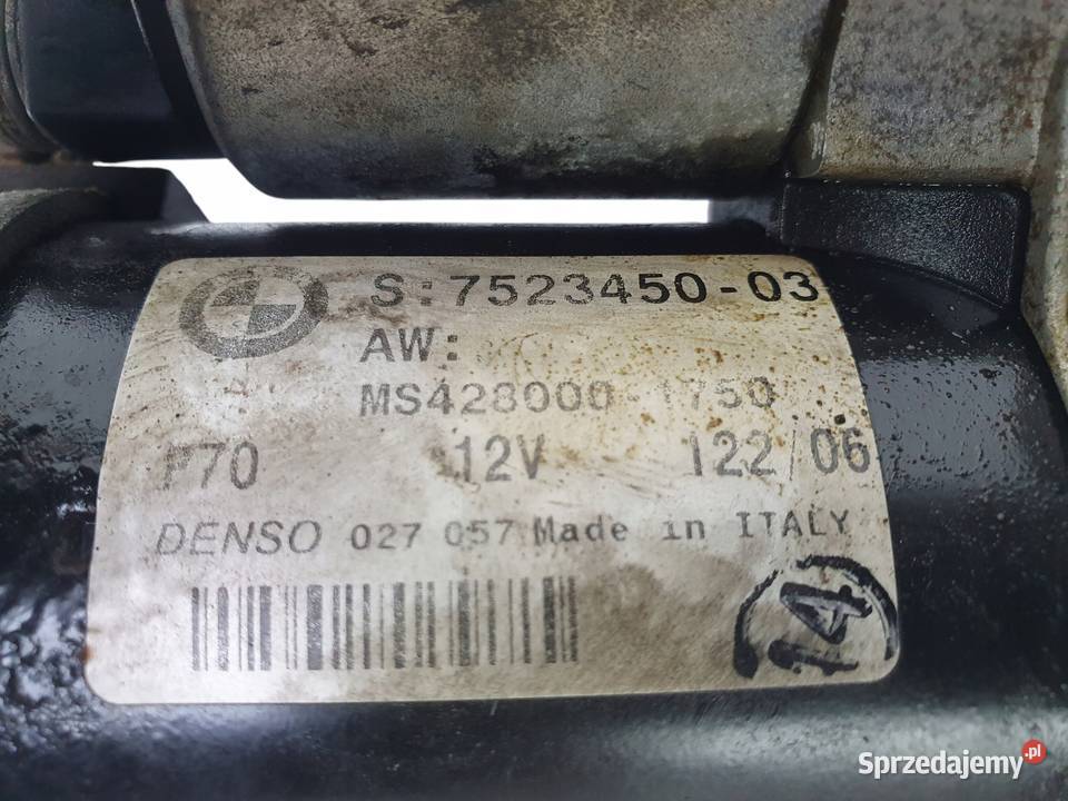 ROZRUSZNIK BMW E46 E90 E87 20 i N46B20 Denso Chełm