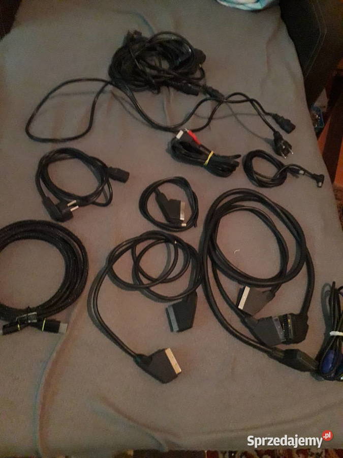 Zestaw kabli do PC i TV kable, taśmy, przedłużacze Warszawa