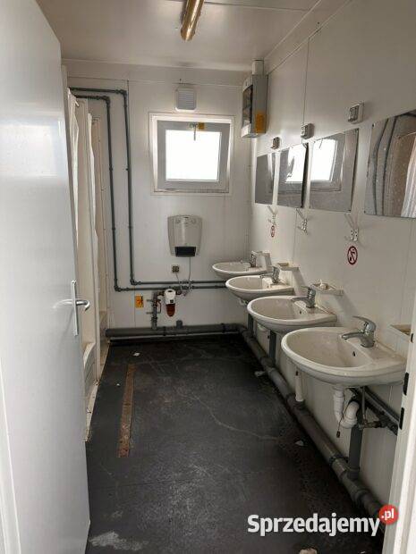 KONTENER SANITARNY 2x PRYSZNIC 2x WC 2x PISUAR