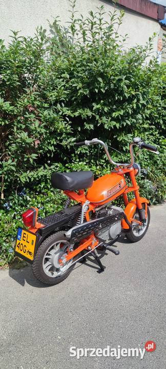 Motorynka Romet Pony m2 zabytek żółta tablica Romet Łódź sprzedam