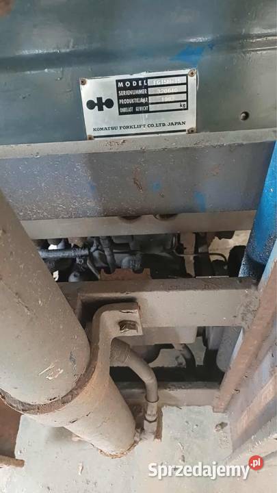 Wózek widłowy Komatsu wielkopolskie Jutrosin