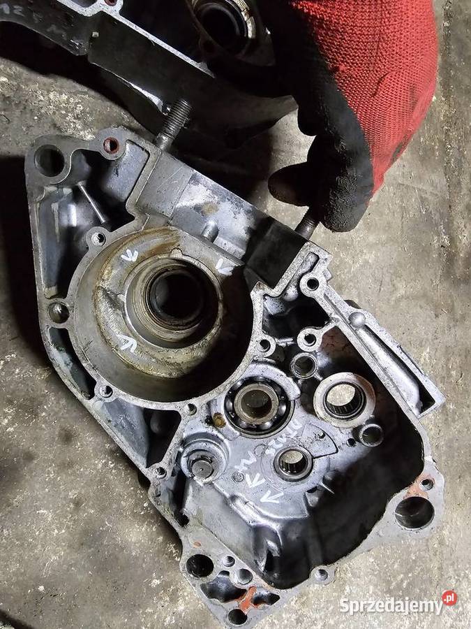 Yamaha DT 125 MX kartery Karter blok silnika Kartery