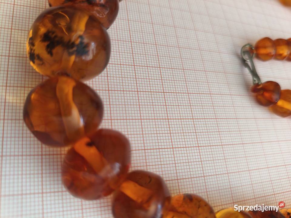 Naszyjnik Bursztyn Vintage Białystok