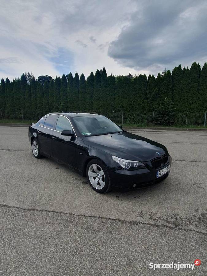ZAMIENIE BMW e60 seria 525d M57 220 550Nm Pełnym 220KM podkarpackie Lesko
