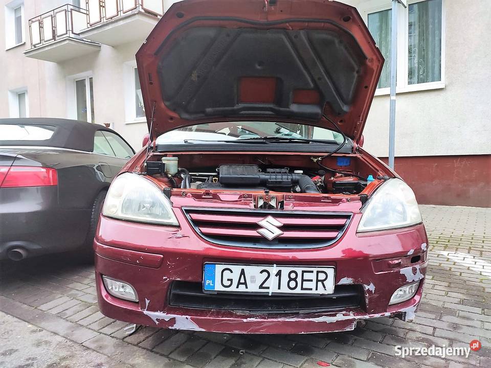 Suzuki Liana 2005 Uszkodzony Super dawca nowe garażowany Gdynia sprzedam