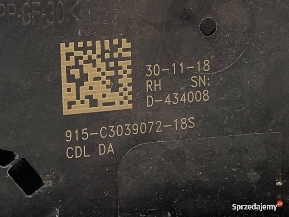 ZAMEK DRZWI PRAWY PRZÓD OPEL ASTRA K Hatchback