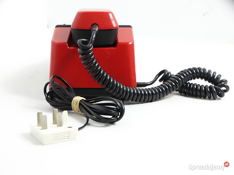 Kultowy czerwony telefon BRATEK RWT Radom 1991r Pozostałe Biłgoraj
