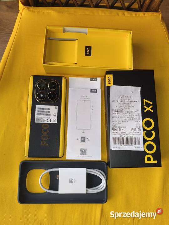 Ładny smartfon POCOX7 5G12GB RAM 512GB ROM Świdnica sprzedam