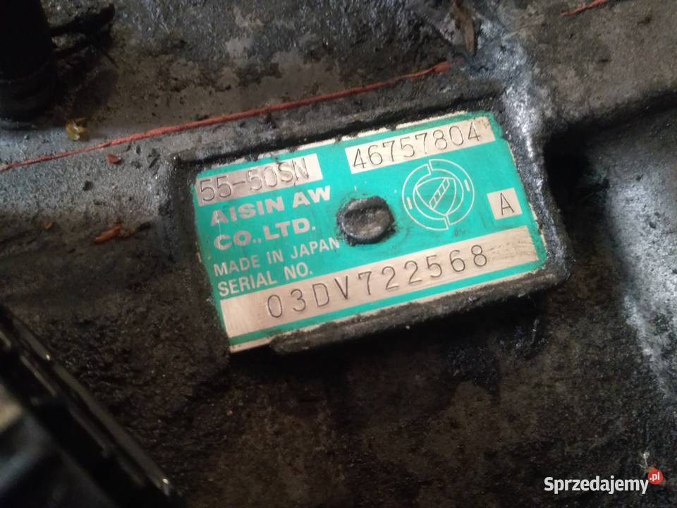 Skrzynia biegów automat aisin Alfa Romeo 166 24 osobowe