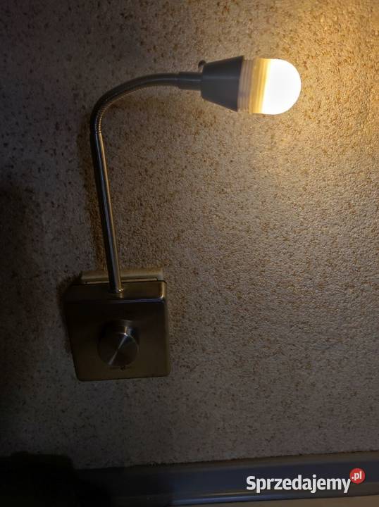 kinkiet lampka chromowana lampa wtykowa do świętokrzyskie Kielce