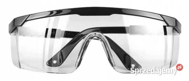 Okulary Ochronne Laboratoryjne EN166 Poliwęglan Łódź sprzedam