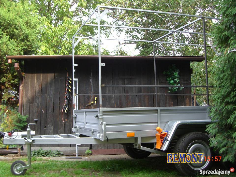 Przyczepa towarowa dwuosiowa DMC 1000 Rzeszów