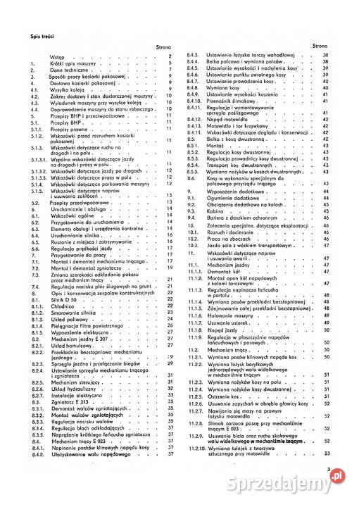 Instrukcja obsługi fortschritt e 301 pokosowka Stalowa Wola