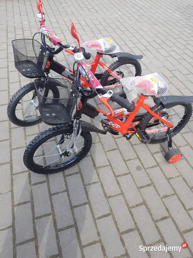 Rower Dziecięcy 16 Z SERII AUTA FERRARI ZYGZA Głogowa