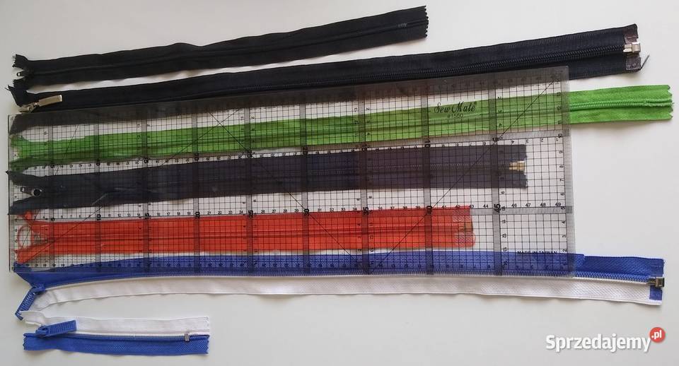 Zamek Błyskawiczny Zamki Zestaw 7 sztuk Gdańsk