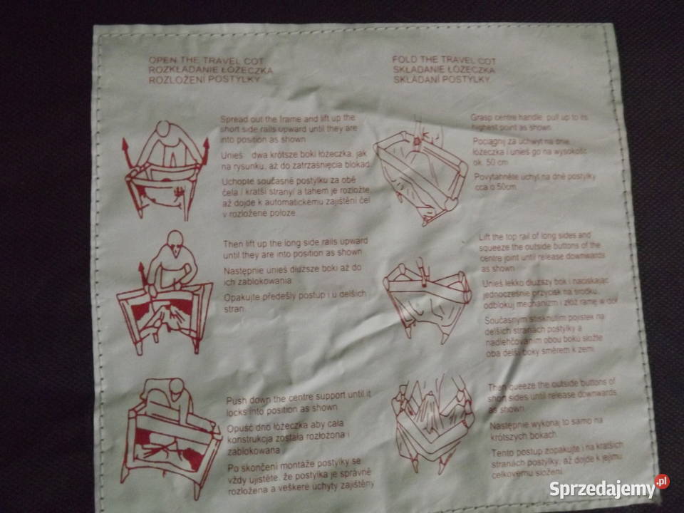 Łóżeczko turystyczne Coneco Pokój dziecięcy Szczytno