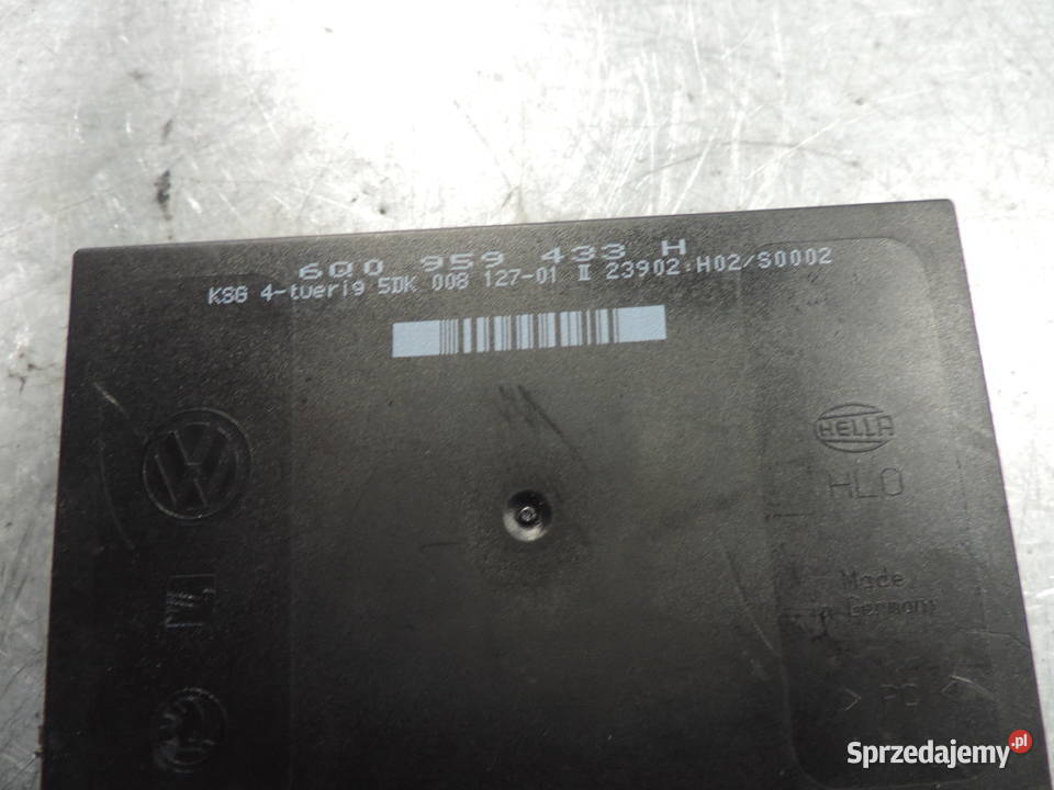 MODUŁ KOMFORTU 6Q0959433H VW POLO 9N SKODA FABIA Komputery Nowy Sącz
