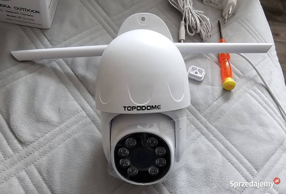 Zewnętrzna kamera nadzorująca WiFi obrót kamery