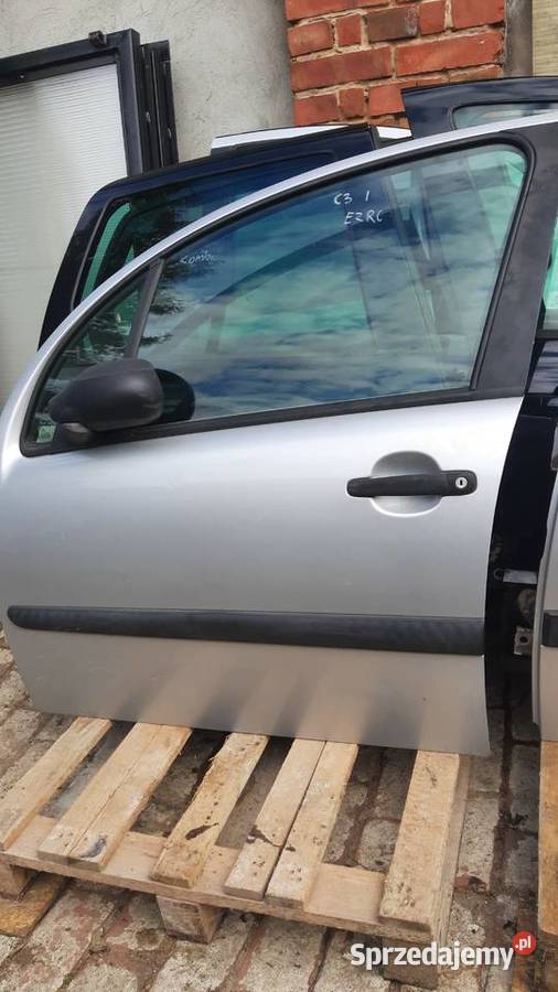 drzwi kompletne Citroen C3 I przód tył prawe osobowe dolnośląskie