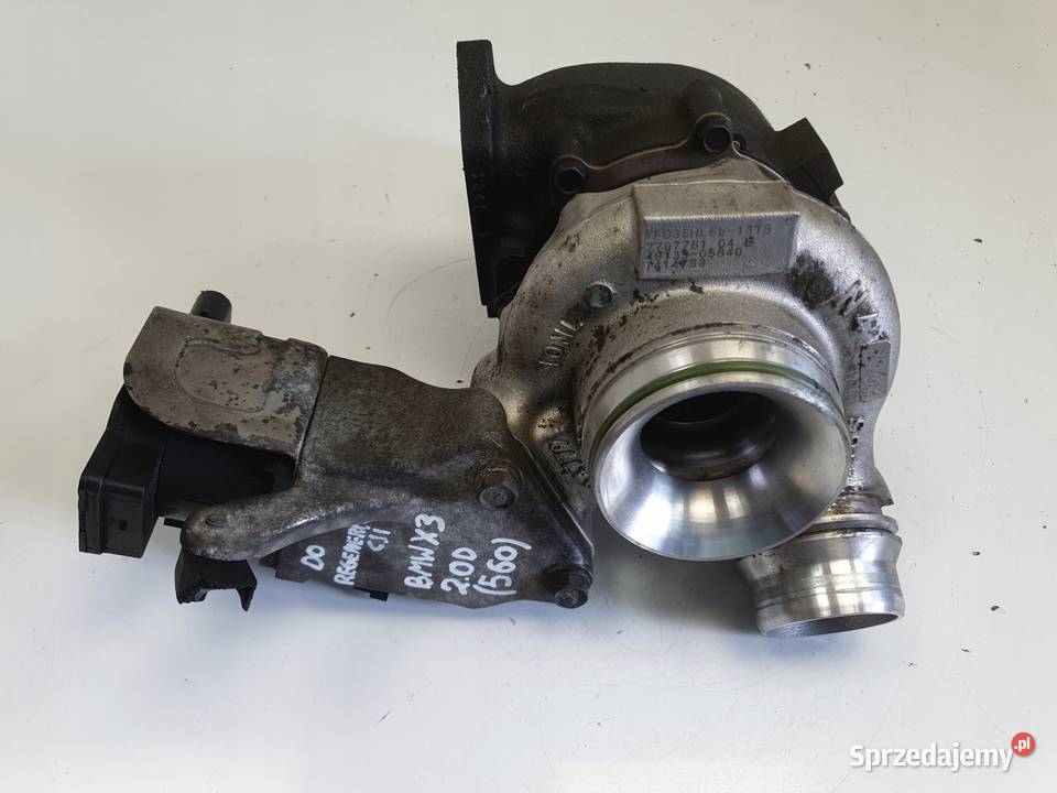 BMW X3 E83 20 D TURBOSPRĘŻARKA turbo 7797781 Janów