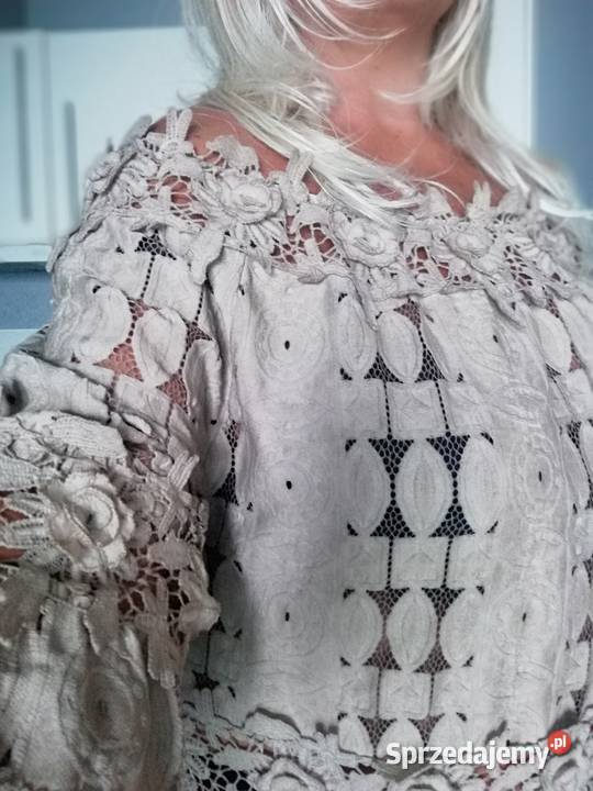tunika biała koronkowa Warszawa