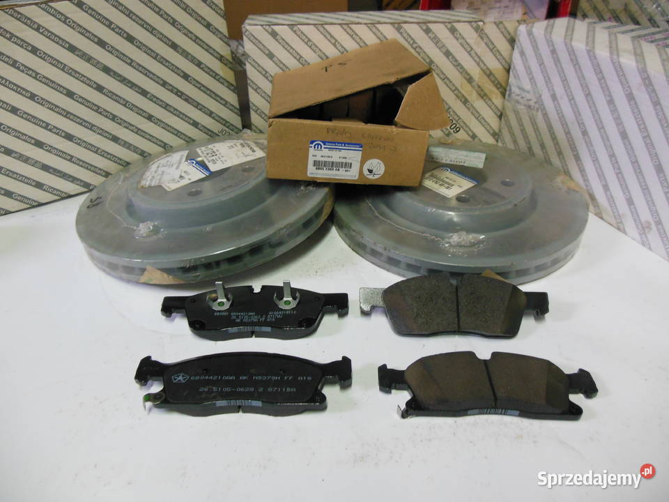 Tarcza przednia 330mm 52124762AB Jeep Grand Tarcze hamulcowe
