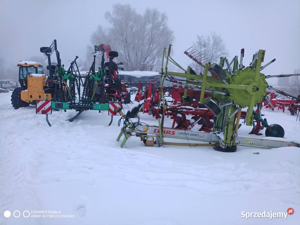 Zgrabiarka przewracarka claas krone vicon warmińsko-mazurskie