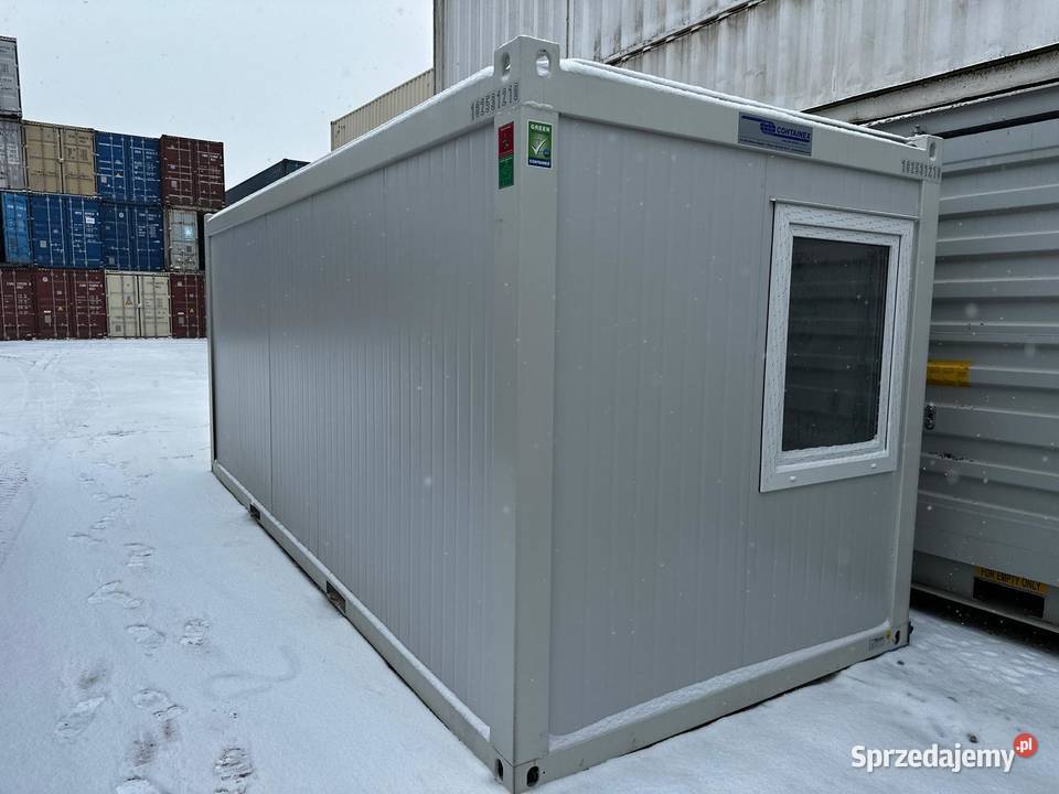 KONTENER BIUROWY SOCJALNY 25x6 NOWY Wrocław