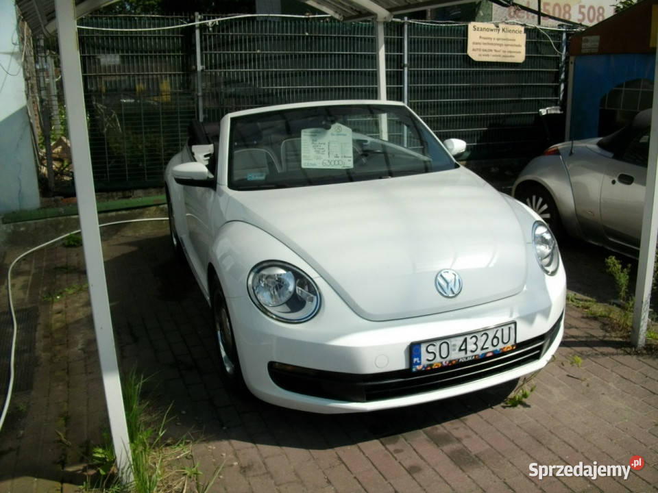 Volkswagen Beetle automat cabrio III 2011 New Beetle Katowice