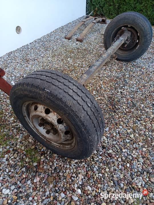 Przyczepka samochodowa oś Dowód rejestracyjny Do samochodów osobowych Kruszwica sprzedam