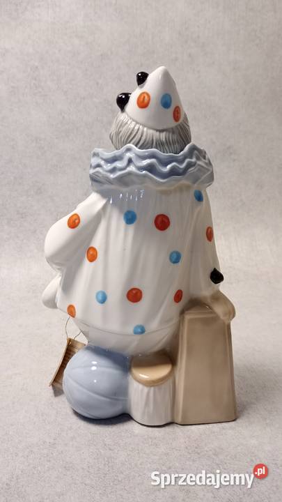TENGRA Porcelanowy Klaun Pierrot grający na dolnośląskie Jawor