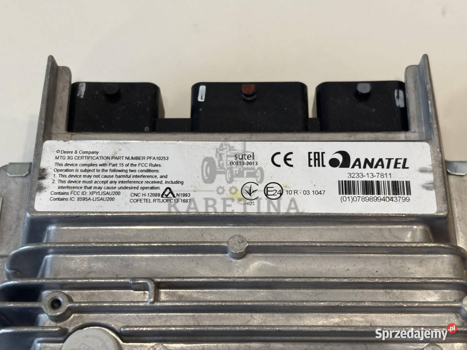 John Deere 7200 7230R 7260R Moduł Elektroniczny Pozostałe wielkopolskie Jastrzębniki