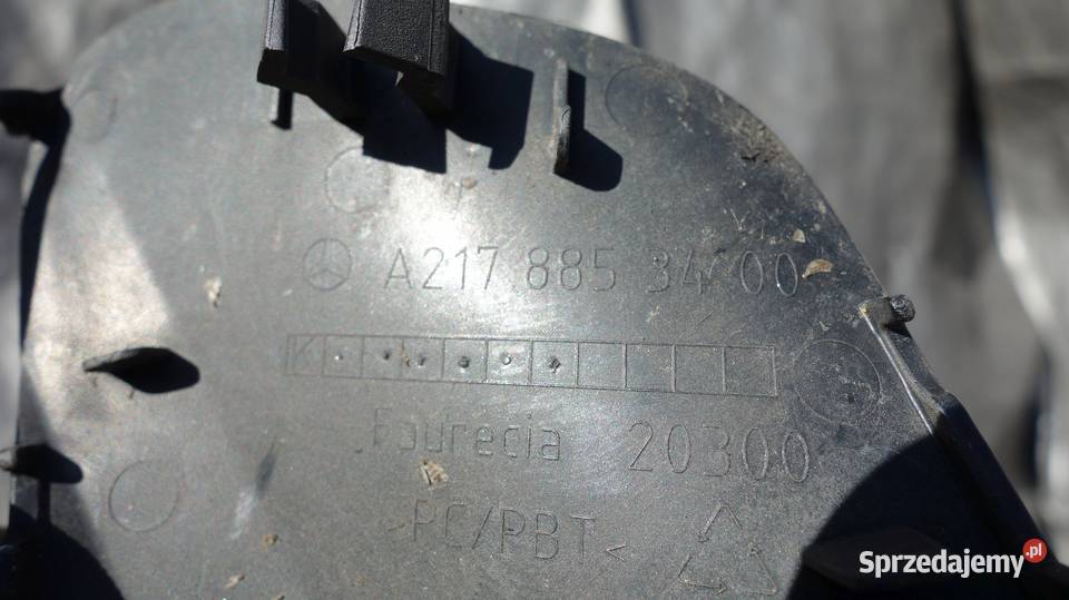 ZAŚLEPKA HAKA PRZÓD MERCEDES S KLASA W217 AMG osobowe