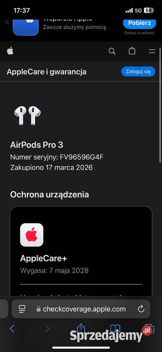 AirPods Pro 3 pomorskie