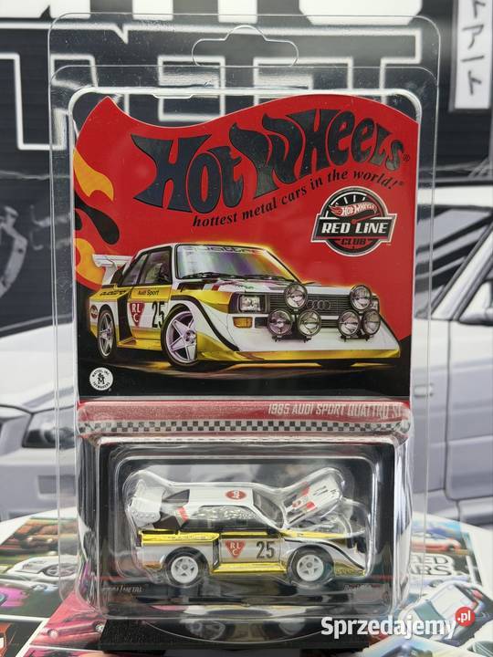Hot Wheels RLC 1985 Audi Sport Quattro S1 BOX 23 Wrocław