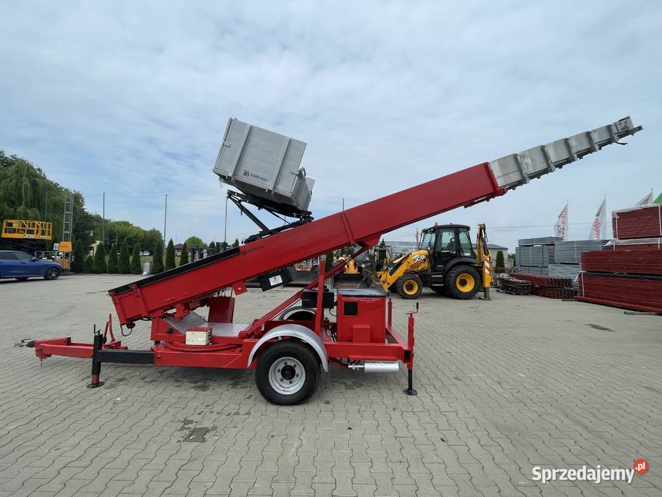 Winda dekarska TEUPEN 25 VH M4 drabina budowlana Ślesin