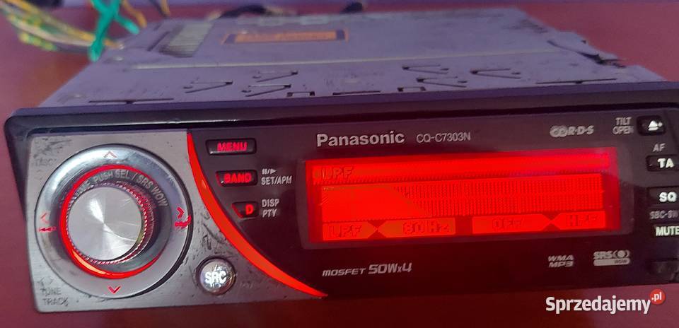 Panasonic CQC7303N I Winda I Animacje I Aux zmieniarka Car audio Kępno
