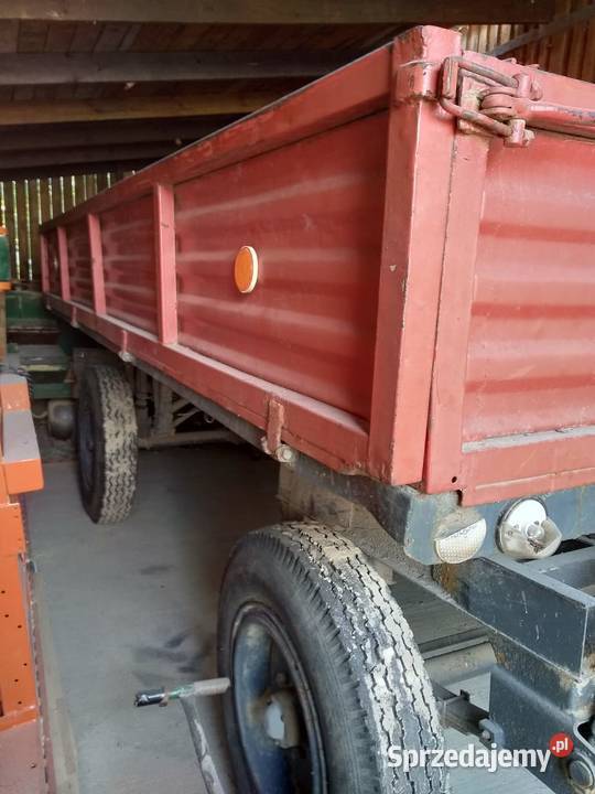 Przyczepa rolnicza 4t wywrotka Długi Kąt