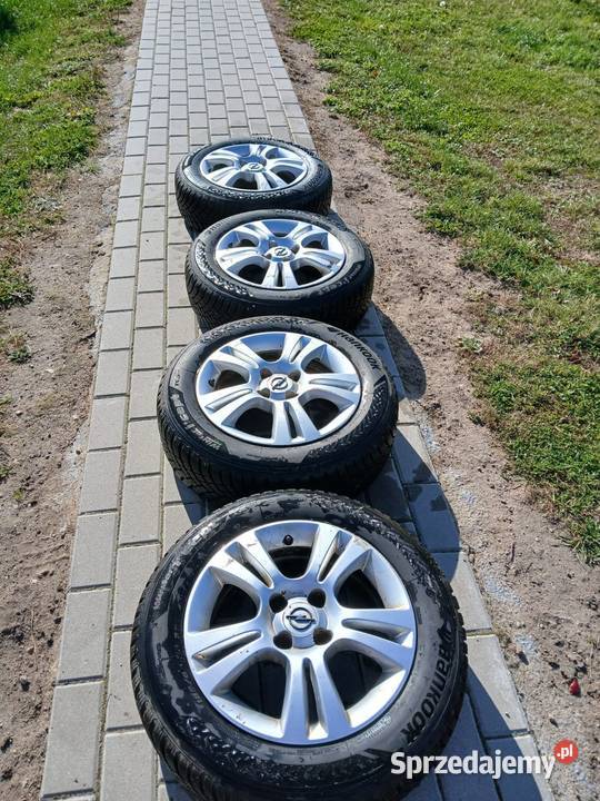 Alufelgi koła Opel Corsa 4x100 Hankook 1856515 Lubicz Górny