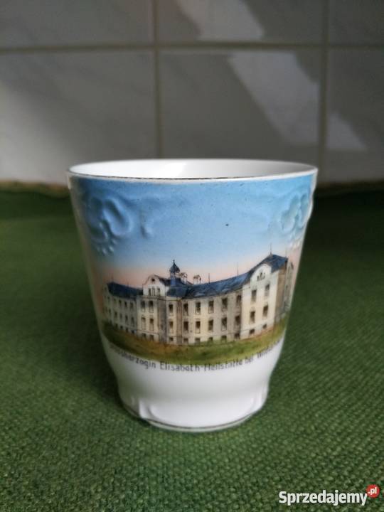 Filiżanka kubek z 1910 roku Porcelana i szkło Ropa sprzedam