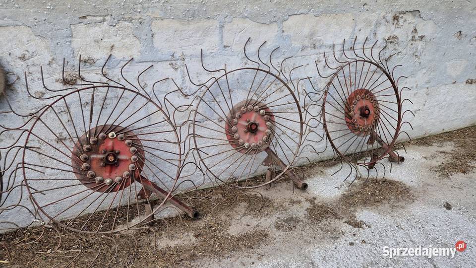 Koło grabiące kompletne z palcami Zgrabiarka