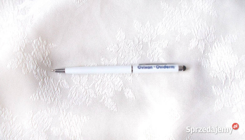 biały długopis touch pen wąski długopis biały Rzeszów