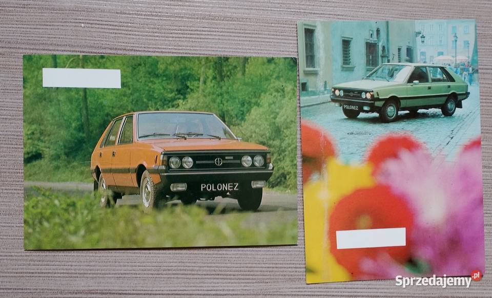 Kartki pocztowe samochód polonez stan idealny Stalowa Wola