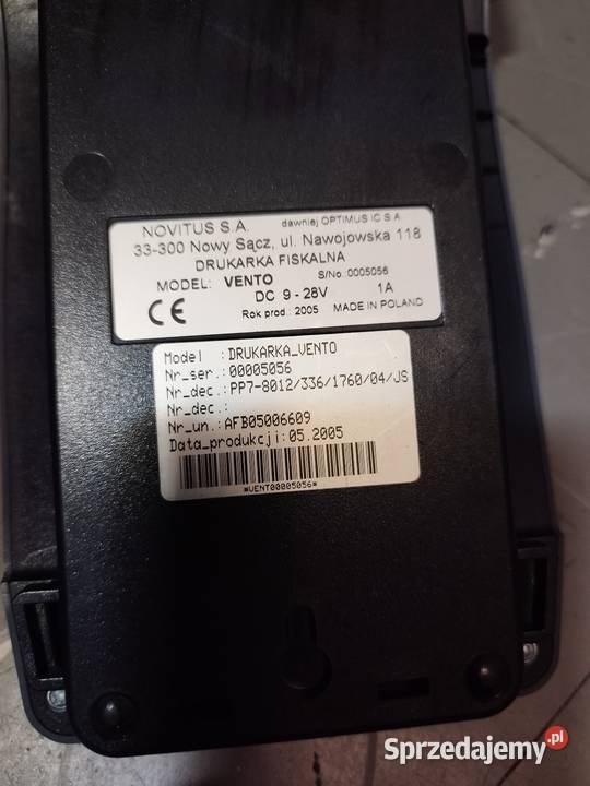 Drukarka Paragonów USB Radomyśl Wielki sprzedam