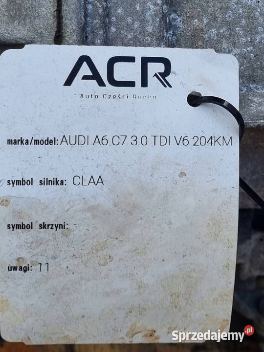 AUTOMATYCZNA SKRZYNIA BIEGÓW Audi A6 C7 30 TDI