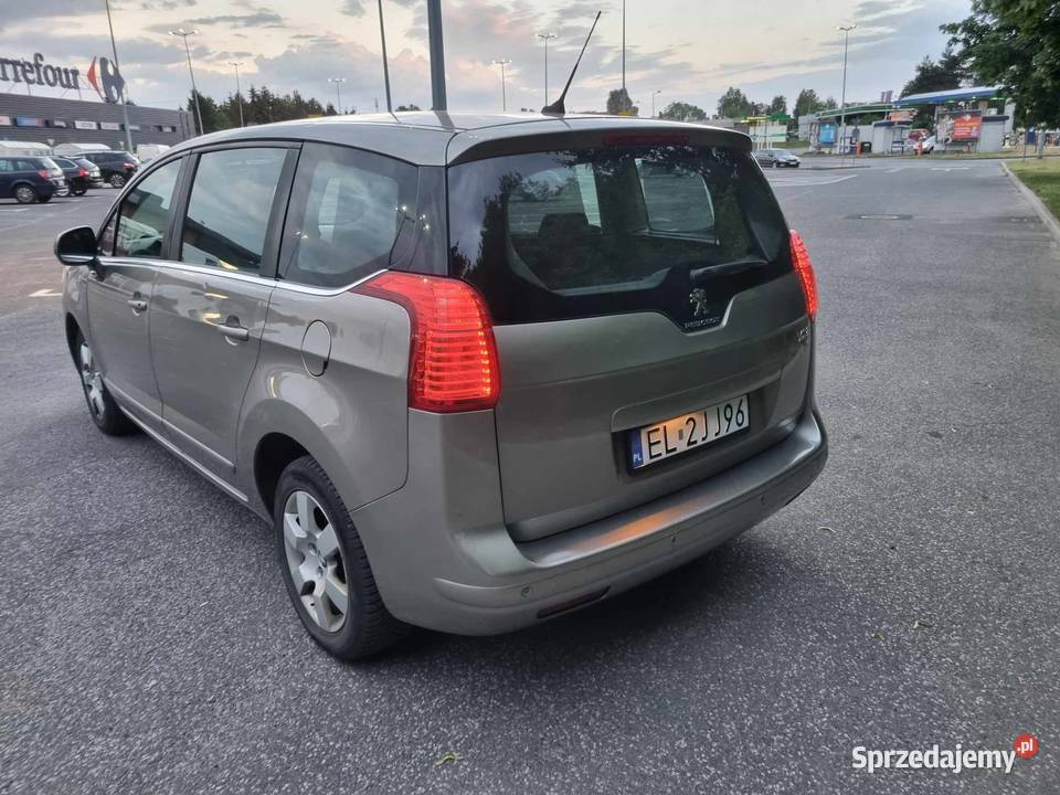 PEUGEOT 5008 HDI 2014 7 OSÓB PIERWSZY WŁAŚCICIEL Tuszyn