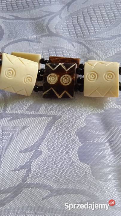 OKAZAŁE BRANSOLETY Z NATURALNEGO ROGU Piła