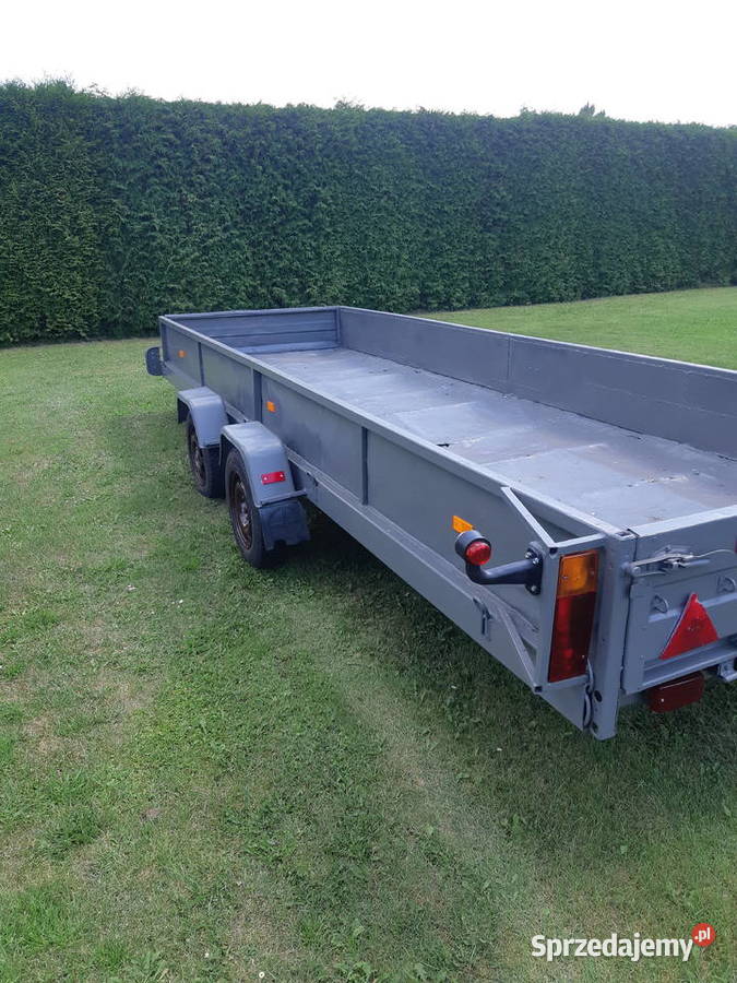 Przyczepka dwuosiowa SAM śląskie Pszczyna